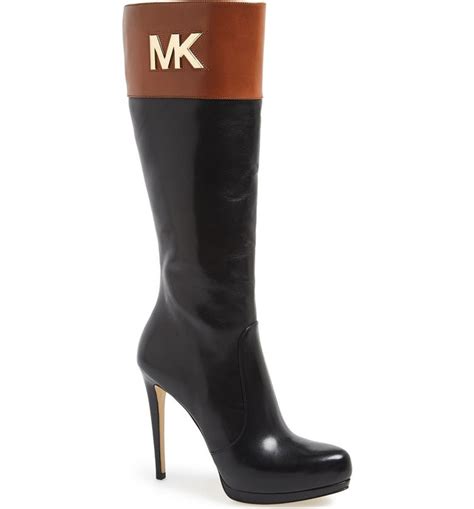 michael kors hayley leather platform boot|Michael michael kors hayley boot + FREE SHIPPING .